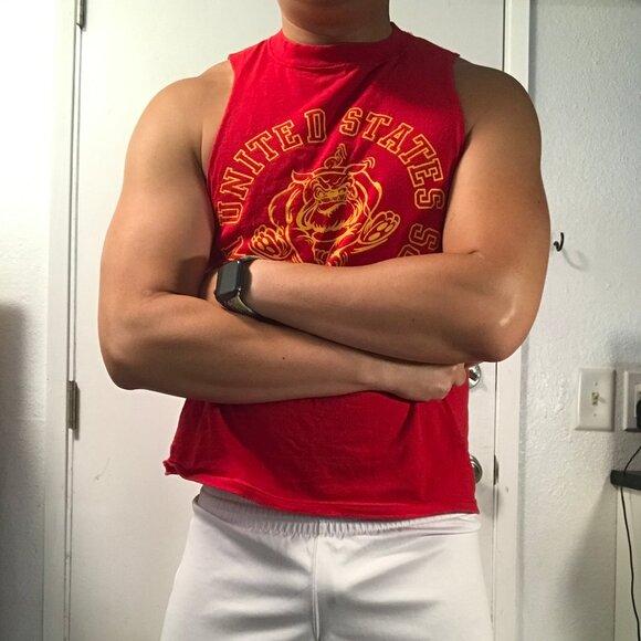 Soffe Other - USMC Marines Cut Off Tank Top